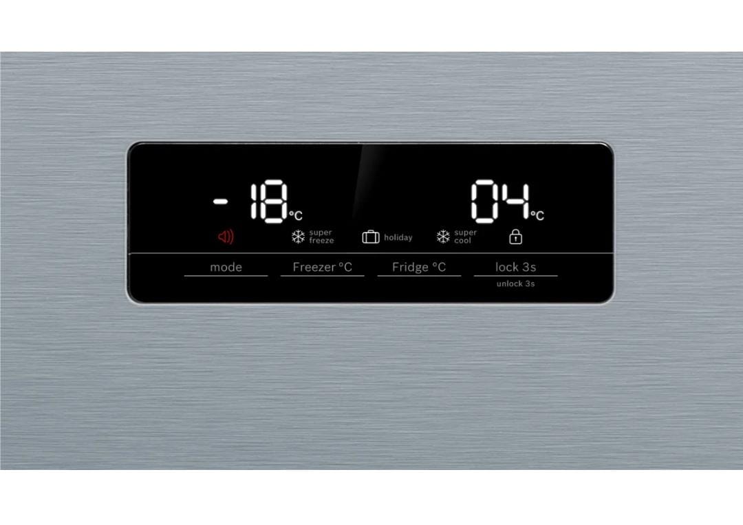 Bosch American side by side 178.7 x 90.8 cm Stainless steel look, Total No Frost Model : KAN93VL30M - Image 8