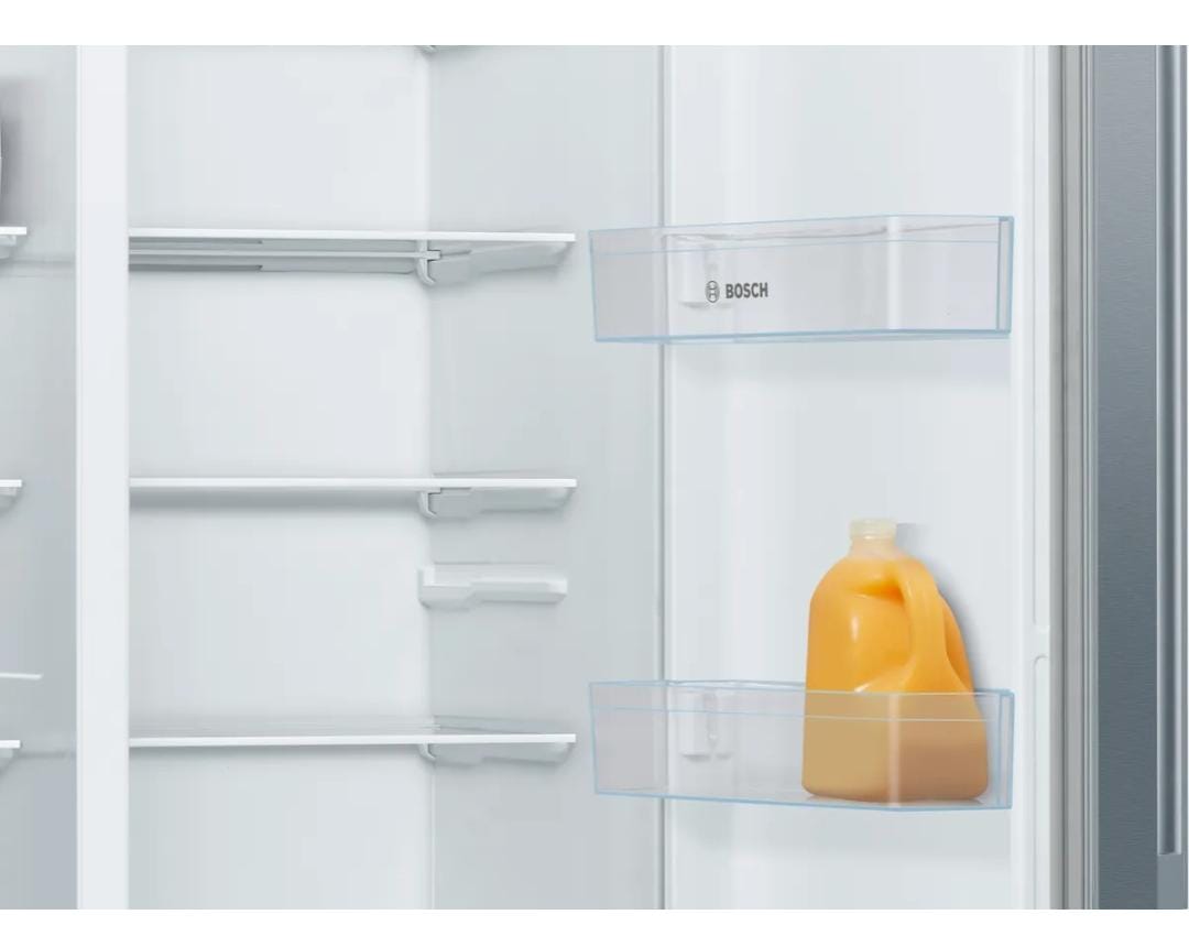 Bosch American side by side 178.7 x 90.8 cm Stainless steel look, Total No Frost Model : KAN93VL30M - Image 4