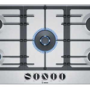 Bosch Series 6 Gas hob 90 cm Stainless steel Model PCR9A5B90