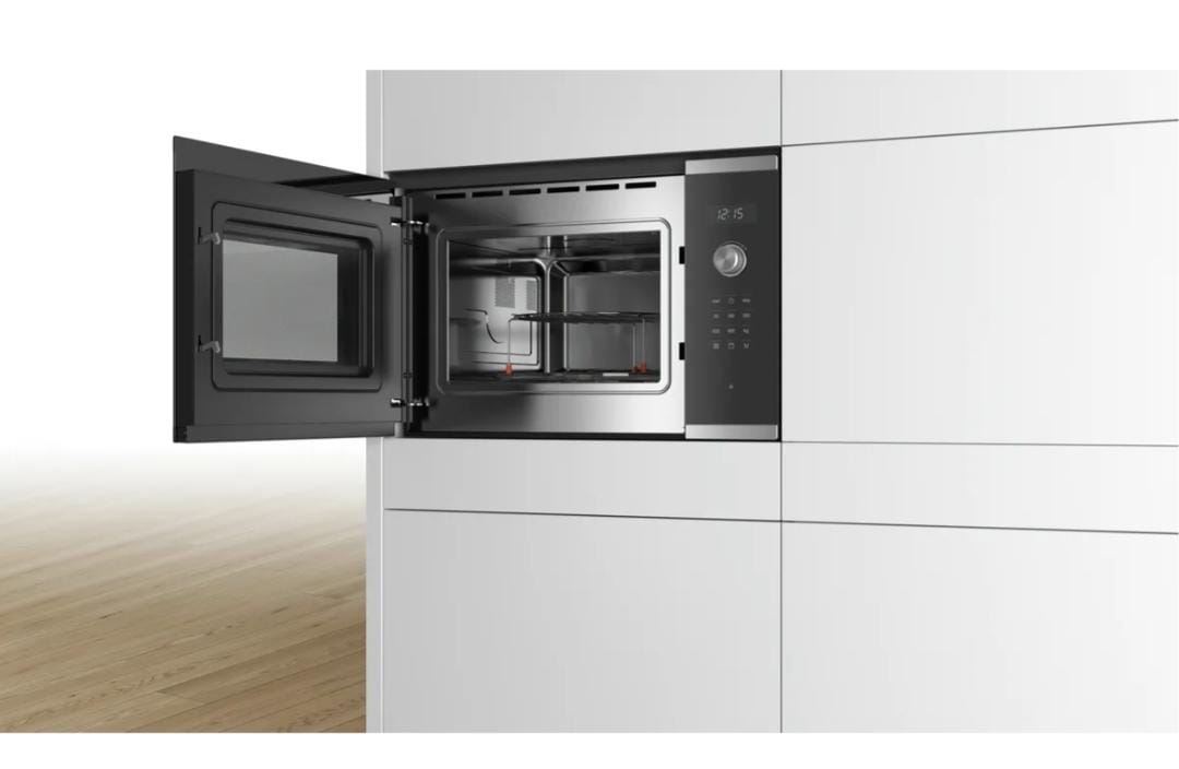 Bosch Series 6 Built-In Microwave with grill 59 x 38 cm Stainless steel Model : BEL554MS0M - Image 4
